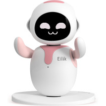 Eilik Pink Interactive Robot Pets – Cute Toys with Games & Emotions