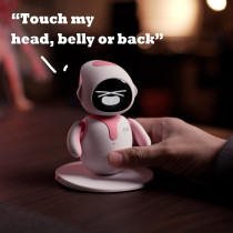 Eilik Pink Interactive Robot Pets – Cute Toys with Games & Emotions