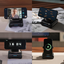LOOI Robot-Space Black: AI Companion with ChatGPT, Voice & Face Recognition