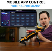 Robot Dog Bittle Kit: Pre-Assembled App-Controlled Smart Robotics Toy