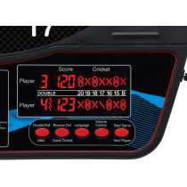 Viper Orion Electronic Dartboard with Dual LCD, Voice Scoring & Storage