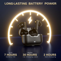 IAMJOY Gaming Earbuds: 20ms Low Latency, ANC, 35H Playtime, Multi-Device