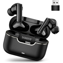 IAMJOY Gaming Earbuds: 20ms Low Latency, ANC, 35H Playtime, Multi-Device