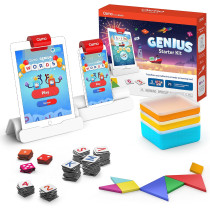 Osmo Genius Starter Kit for iPad & iPhone - 5 STEM Games for Kids 6-10