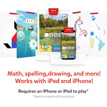 Osmo Genius Starter Kit for iPad & iPhone - 5 STEM Games for Kids 6-10
