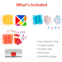 Osmo Genius Starter Kit for iPad & iPhone - 5 STEM Games for Kids 6-10
