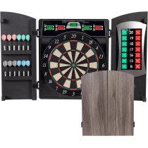 Arachnid Cricket Maxx 4.0 Electronic Dartboard Set – Black Edition