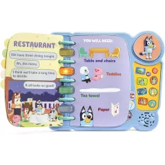 VTech Bluey : Bluey's Book of Games - Jeux éducatifs fun