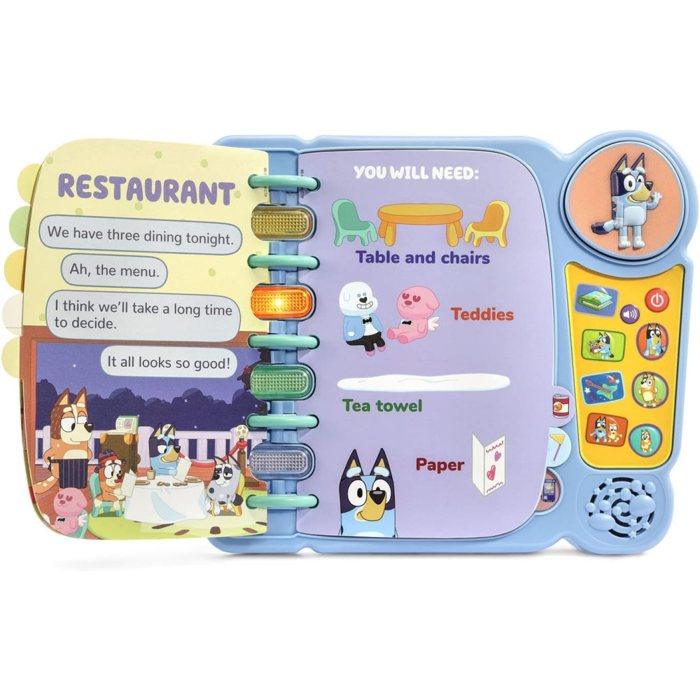 VTech Bluey : Bluey's Book of Games - Jeux éducatifs fun