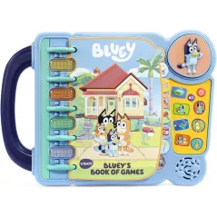 Bluey Livre de Jeux Interactif VTech : Apprends et Amuse-toi avec Bluey !
