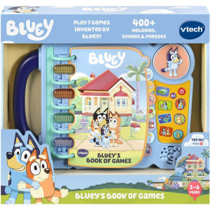 VTech Bluey Bluey's Book of Games - Fun Learning for Kids