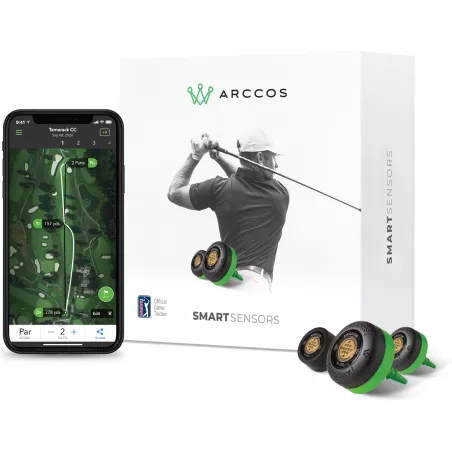 Arccos Smart Sensors : Suivi Golf Automatique & GPS AI