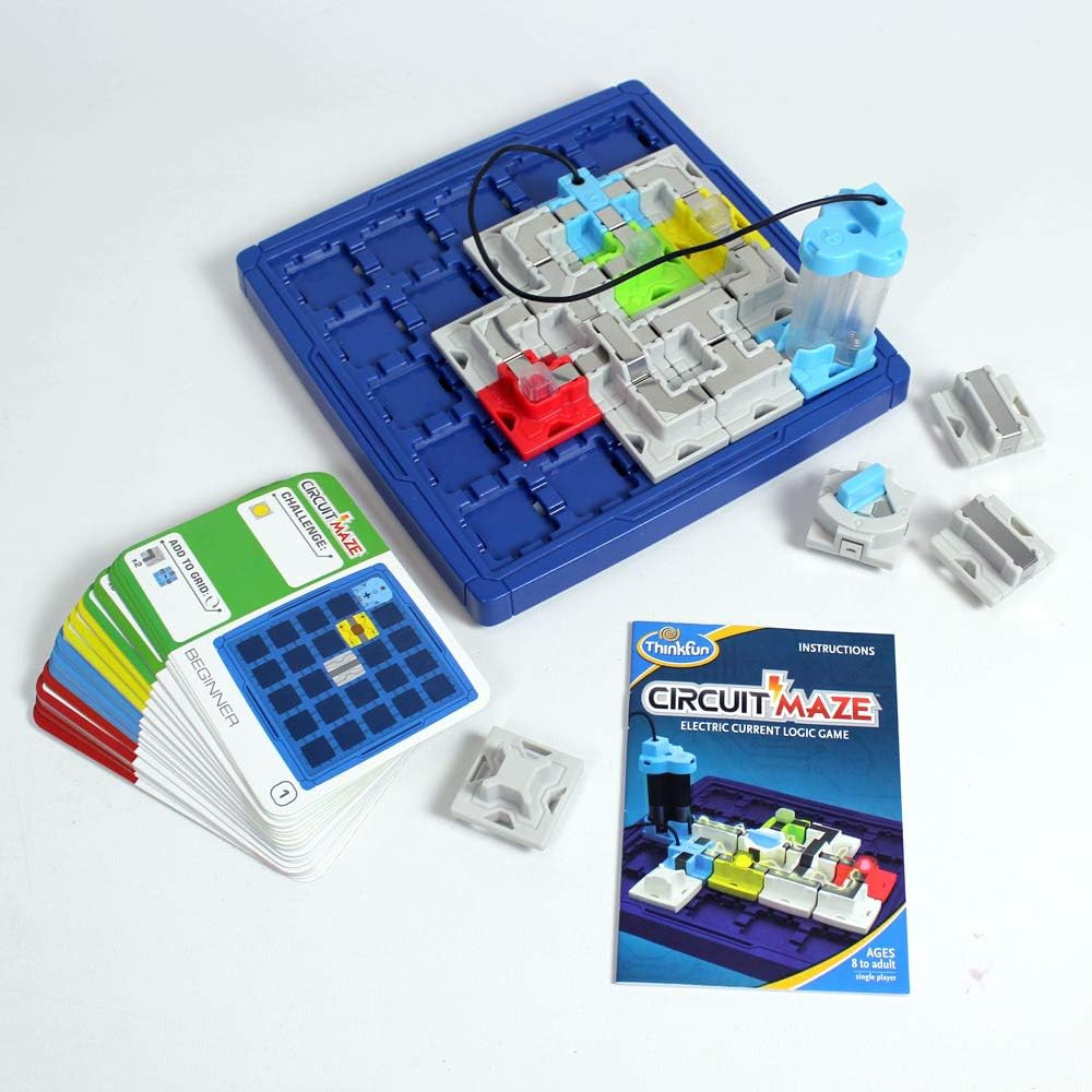 ThinkFun Circuit Maze Game – STEM Toy for Kids 8+ | Toy of the Year Finalist