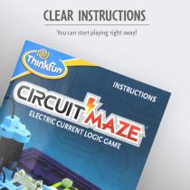 ThinkFun Circuit Maze Game – STEM Toy for Kids 8+ | Toy of the Year Finalist