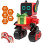 Interactive Robot Toy for Kids: Programmable, Dancing, Singing RC Robot - Red