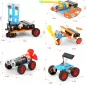 Kit Scientifique Robotique Enfant 5-12 Ans : Construis Ton Propre Robot Voiture!