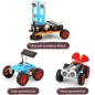 Kit Scientifique Robotique Enfant 5-12 Ans : Construis Ton Propre Robot Voiture!