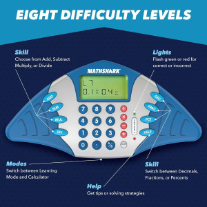 Jeux Éducatifs MathShark - Addition, Soustraction, Multiplication