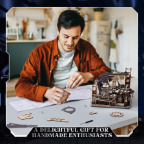 ROKR 3D Marble Spaceport Puzzle Kit – 472pcs Electric Brain Teaser Toy