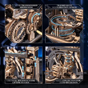 ROKR Puzzle 3D Électrique 472 pcs - Cadeau Créatif 14+