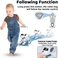 Robot Chien Télécommandé: Jouet Interactif Musical et Dansant pour Enfants