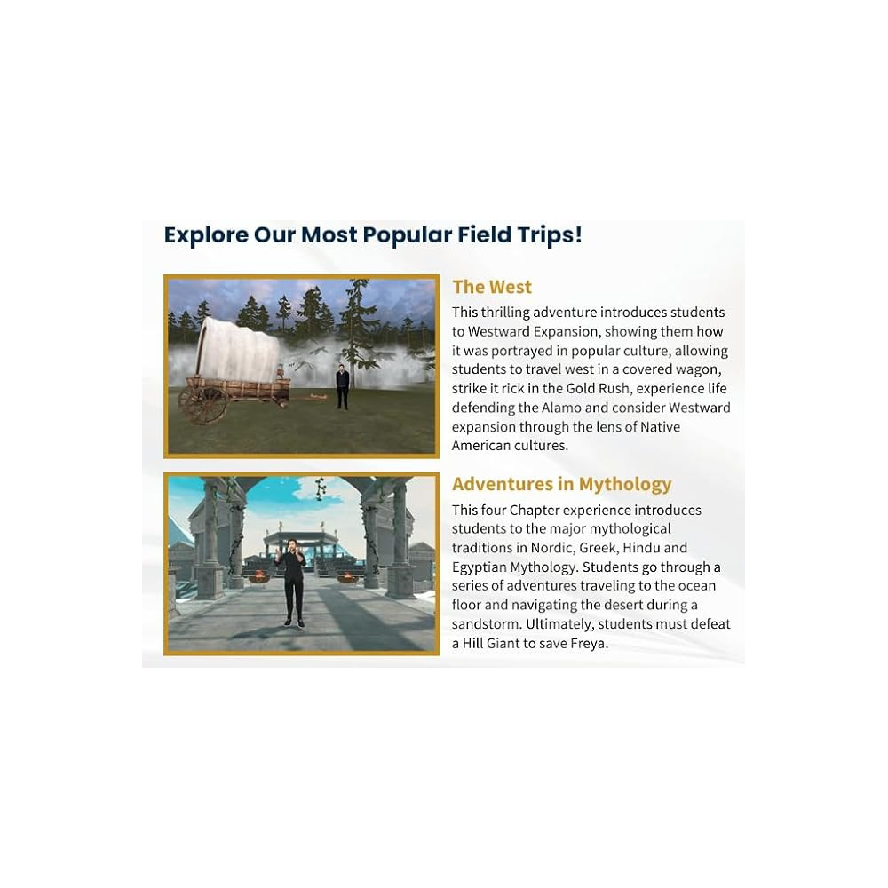 Meta Quest Pro VR Headset with 1-Month Virtual Field Trips Subscription
