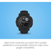 Garmin Instinct 2 Solar Tactical - Montre GPS Outdoor Noire
