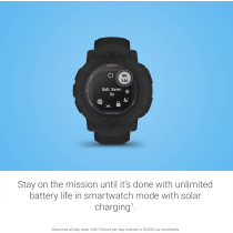 Garmin Instinct 2 Solar Tactical - Montre GPS Outdoor Noire