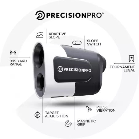 Télémètre Golf Precision Pro NX9 900Y Slope & Vibration