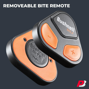 Bushnell Wingman View Golf Speaker Bundle - Bluetooth GPS & Protective Pouch