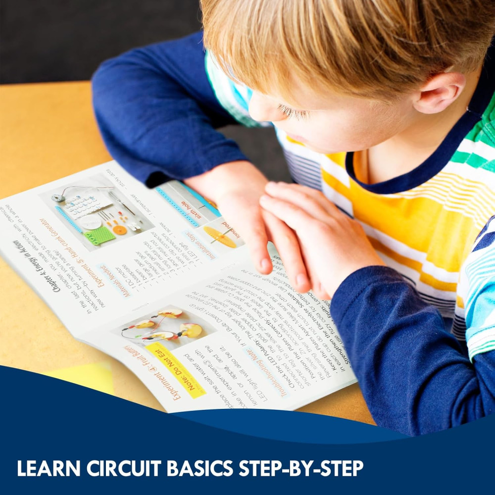 Electric Circuit Kit for Kids 8-12 | STEM Science & Light Bulb Experiment