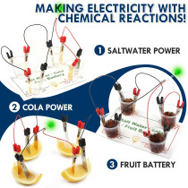 Electric Circuit Kit for Kids 8-12 | STEM Science & Light Bulb Experiment
