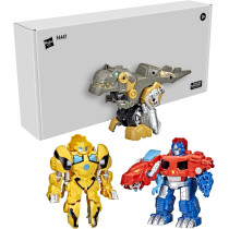 Transformers Playskool Primal Team-Up 3-Pack with Optimus, Bumblebee & Grimlock