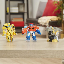 Transformers Playskool Primal Team-Up 3-Pack with Optimus, Bumblebee & Grimlock