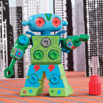 Educational Design & Drill Robot Toy - STEM Construction Set for Kids 3+