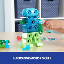 Educational Design & Drill Robot Toy - STEM Construction Set for Kids 3+