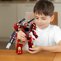 Set de Construction Mech Robot 588 pcs - Cadeau Créatif Teens