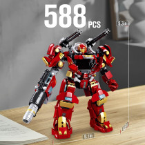 Set de Construction Mech Robot 588 pcs - Cadeau Créatif Teens