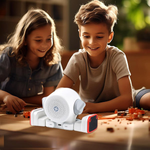 Rux AI Desktop Robot Toy with Voice, Remote Monitoring & 4GB RAM