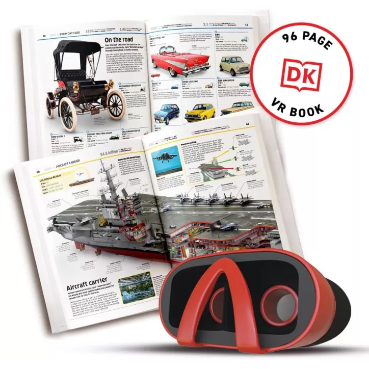 Kit STEM Réalité Virtuelle Transport: Livre Interactif et Aventure Educative VR (8+ ans)