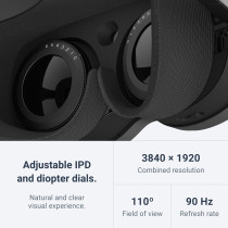 HTC Vive XR Elite Deluxe Pack – Mixed Reality & PC VR Headset Bundle