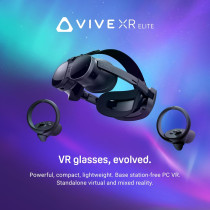 HTC Vive XR Elite Deluxe Pack – Mixed Reality & PC VR Headset Bundle