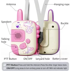 Walkie-Talkies Licorne pour Filles : Le Cadeau dAnniversaire Magique (3-10 Ans) et Aventures en Plein Air !