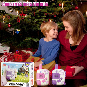 Unicorn Walkie Talkies for Girls - Birthday & Christmas Gift 2 Pack