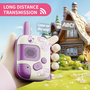 Unicorn Walkie Talkies for Girls - Birthday & Christmas Gift 2 Pack