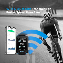 Ordinateur Vélo CC600 Écran Couleur GPS Rapide WIFI Bluetooth