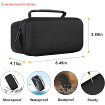 Elonbo Carrying Case for Bushnell Wingman View GPS Golf Speaker - Black