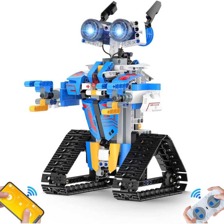 Robo Inventor Kit: Programmable STEM Robot Toy for Kids 8-16, App & Remote Control, Educational Building Blocks Robo Inventor Kit: Programmable STEM Robot Toy for Kids 8-16, App & Remote Control, Educational Building Blocks