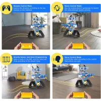 Robot STEM Programmable avec App & Télécommande - Kit de Construction Éducatif 8-16 ans - Apprends en Tamusant !