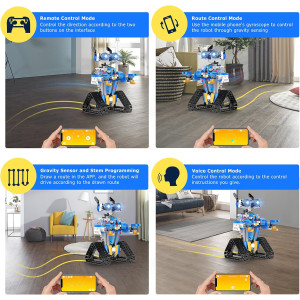 STEM Robot Toys for Kids 8-16 | Programmable Building Block Kit